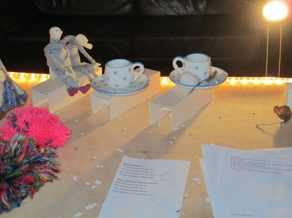 Berra und Ulf und die Schulter des einen ist die Lehne des andern und der ist Dankbar